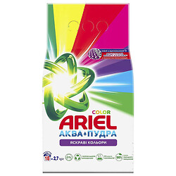 Порошок для прання автомат ARIEL Аква-Пудра Колор 2,7 кг