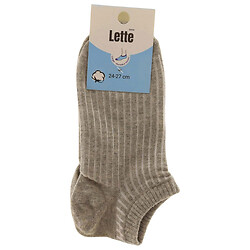 Шкарпетки-сліди чоловічі смугасті Lette р. 24-27