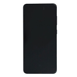 Дисплей (экран) Samsung G990 Galaxy S21 FE 5G, High quality, С сенсорным стеклом, С рамкой, Серый