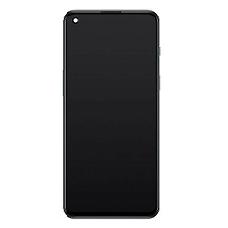 Дисплей (екран) OnePlus Nord 2T, З сенсорним склом, З рамкою, Amoled, Чорний