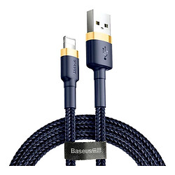 USB кабель Baseus CALKLF-BG1/CALKLF-B19 Cafule, Lightning, 1.0 м., Чорний