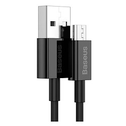 USB кабель Baseus CAMYS-A02 Superior, MicroUSB, 2.0 м., Черный