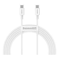 USB кабель Baseus P10365200211-04 Superior, Type-C, 2.0 м., Белый