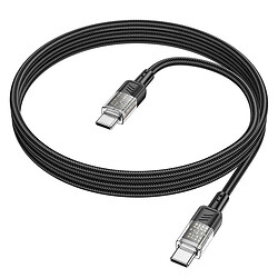 USB кабель Hoco U129 Spirit, Type-C, 1.2 м., Черный