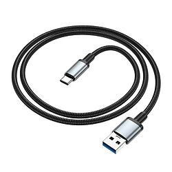 USB кабель Hoco US10, Type-C, 0.5 м., Чорний - № 6