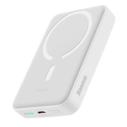 Портативная батарея (Power Bank) Baseus E00023606113-00 Magnetic Mini Wireless, 10000 mAh, Белый