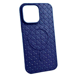 Чехол (накладка) Apple iPhone 13, Bottega Veneta Premium, MagSafe, Фиолетовый