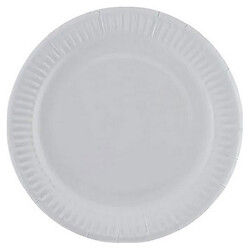 Набор бумажных тарелок Tiko d=18 см