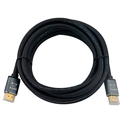 Кабель HDMI - HDMI v2.0 Premium, 1.5 м., Чорний