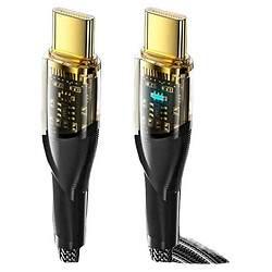 USB кабель Essager Interstellar EXCTT1-XJ01-P, Type-C, 1.0 м., Черный