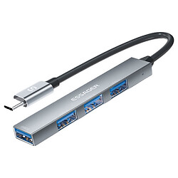 USB Hub Essager Fengyang, Серый