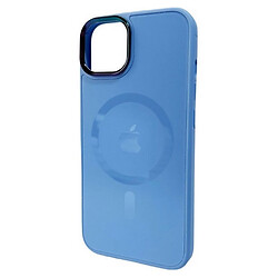 Чохол (накладка) Apple iPhone 14, AG-Glass Sapphire, Sierra Blue, MagSafe, Синій