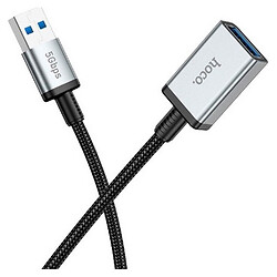 USB кабель Hoco US10, USB, 0.5 м., Чорний