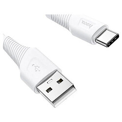 USB кабель Hoco X58, Type-C, 1.0 м., Белый