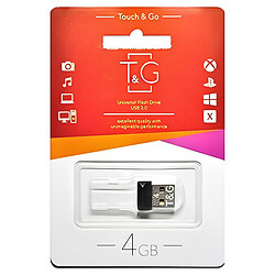 USB Flash T&G Shoty 010, 4 Гб., Черный