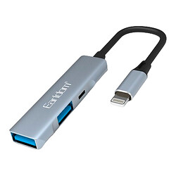USB Hub Earldom ET-HUB11, Сірий