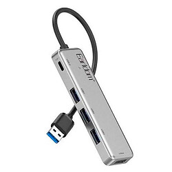 USB Hub Earldom ET-HUB12, Серый