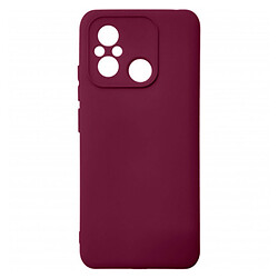 Чохол (накладка) Xiaomi Redmi 12C, Original Soft Case, Maroon, Бордовий