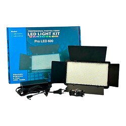 Видеосвет Light Kit Varicolor Pro LED 600Plus, Черный