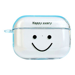 Чехол (накладка) Apple AirPods Pro, Clear Case Strong Design, Happy Every, Рисунок