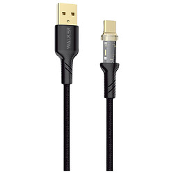 USB кабель Walker C950, Type-C, 1.0 м., Чорний