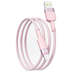 USB кабель Ridea RC-CP43 ColorPro, Type-C, 1.2 м., Розовый