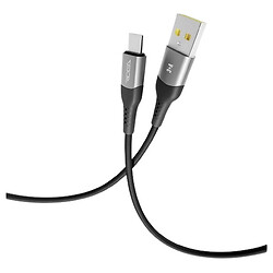 USB кабель Ridea RC-US42 UltraStrong, Type-C, 2.0 м., Чорний
