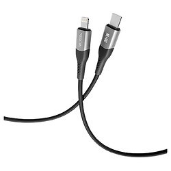 USB кабель Ridea RC-US42 UltraStrong Apple iPhone SE 2022 / iPhone 14 Pro Max / iPhone 14 Plus / iPhone 14 Pro / iPhone 14 / iPhone 13 Pro / iPhone 13 Mini / iPhone 13 / iPhone 13 Pro Max / iPhone 12 Mini / iPhone 12 Pro Max, Type-C, 2.0 м., Черный