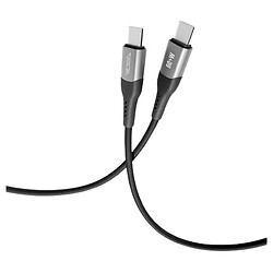 USB кабель Ridea RC-US42 UltraStrong, Type-C, 1.2 м., Чорний
