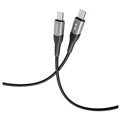 USB кабель Ridea RC-US42 UltraStrong, Type-C, 2.0 м., Черный
