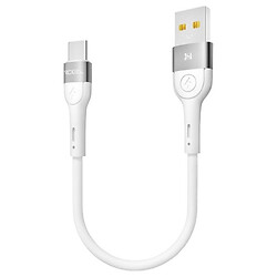USB кабель Ridea RC-XS51 X-Silicone, Type-C, 0.25 м., Білий