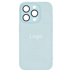 Чохол (накладка) Apple iPhone 14, AG-Glass, Light Blue, MagSafe, Блакитний