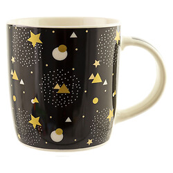 Чашка порцелянова Vittora Золотаві зорі 365 мл