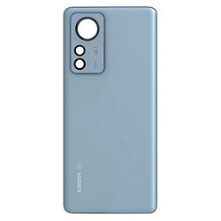 Задня кришка Xiaomi 12 Pro, High quality, Блакитний