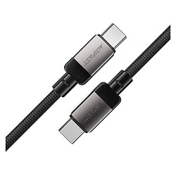 USB кабель AceFast C9-03, Type-C, 1.2 м., Черный