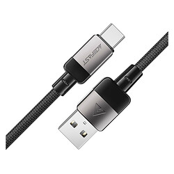 USB кабель AceFast C9-04, Type-C, 1.2 м., Чорний