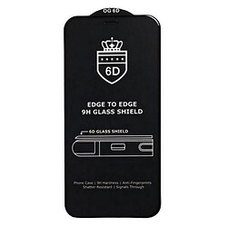 Захисне скло Motorola Moto G54, Glass Crown, 6D, Чорний