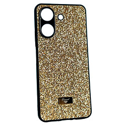 Чехол (накладка) Samsung A307 Galaxy A30s / A505 Galaxy A50, Bling Grainy Diamond Separate Camera, Золотой