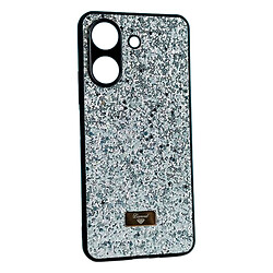 Чехол (накладка) Xiaomi Redmi Note 13 5G, Bling Grainy Diamond Separate Camera, Серый