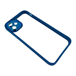 Чохол (накладка) Apple iPhone 12, Brilliant Clear Separate Camera, Синій