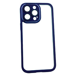 Чохол (накладка) Apple iPhone 15, Edge Matte Chrome, Dark Blue, Синій