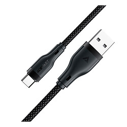 USB кабель AceFast C8-04, Type-C, 1.2 м., Чорний