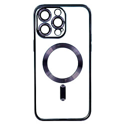Чохол (накладка) Apple iPhone 11 Pro Max, Metallic Full Camera, Dark Blue, MagSafe, Синій