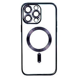 Чехол (накладка) Apple iPhone 11 Pro Max, Metallic Full Camera, MagSafe, Dark Blue, Синий