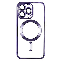 Чохол (накладка) Apple iPhone 11 Pro Max, Metallic Full Camera, Dark Purple, MagSafe, Фіолетовий