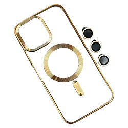 Чехол (накладка) Apple iPhone 11, Crystal Chrome, MagSafe, Золотой