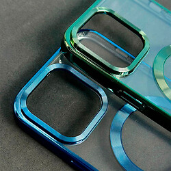 Чохол (накладка) Apple iPhone 12 Pro Max, Crystal Chrome, MagSafe, Срібний - № 4
