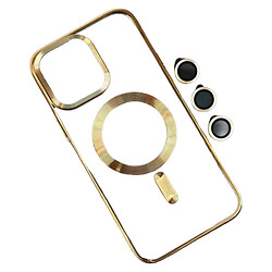 Чохол (накладка) Apple iPhone 13, Crystal Chrome, MagSafe, Золотий