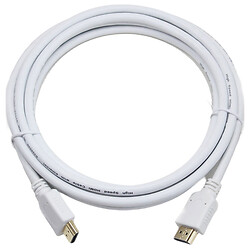 Кабель Cablexpert CC-HDMI4-W-6, HDMI, 1.8 м., Білий