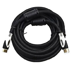 Кабель Gresso PT-H002C, HDMI, 5.0 м., Черный